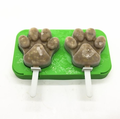 O cubo de gelo do silicone de DIY molda a poluição bonito do tamanho pequeno da forma do homem da neve não