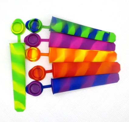 Bens do projeto do Lolly das cores dos moldes 6 do cubo de gelo do silicone da cor de Camo