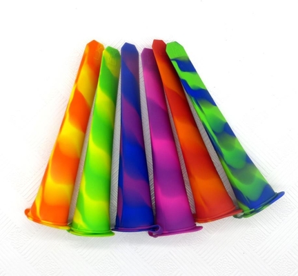 Bens do projeto do Lolly das cores dos moldes 6 do cubo de gelo do silicone da cor de Camo