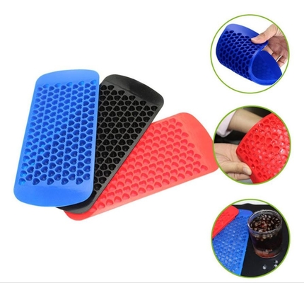 O cubo de gelo do silicone do coração molda produto Eco material não tóxico amigável
