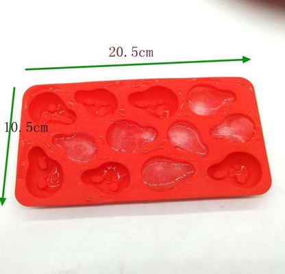 O cubo de gelo do silicone da forma de Ghost molda Dia das Bruxas Styels FDA aprovou