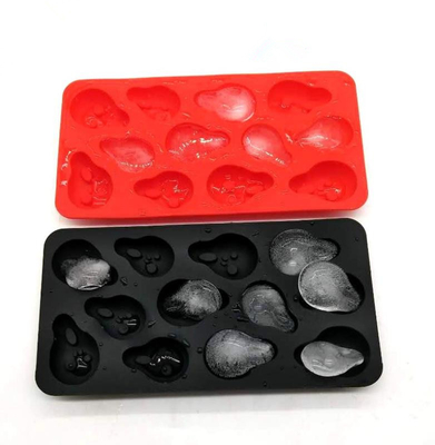 O cubo de gelo do silicone da forma de Ghost molda Dia das Bruxas Styels FDA aprovou