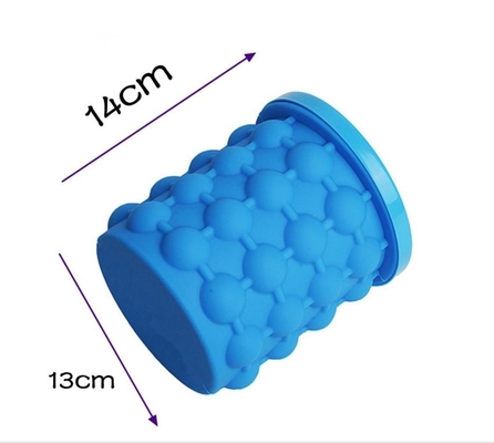 Os moldes enormes do cubo de gelo do silicone enlatam cores feitas sob encomenda de Bucke para o vinho refrigerando