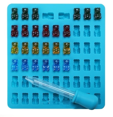 Moldes gomosos do chocolate do silicone da gema, novidade das bandejas do molde do chocolate