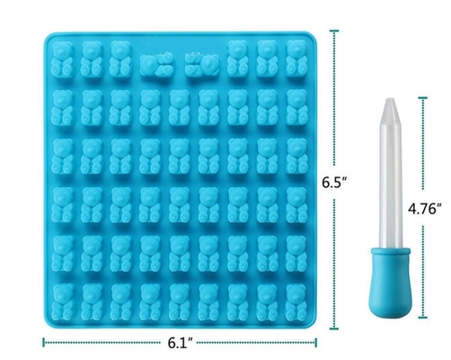 Moldes gomosos do chocolate do silicone da gema, novidade das bandejas do molde do chocolate