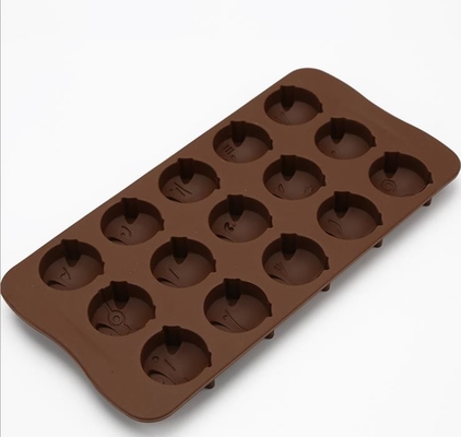 O chocolate plástico animal do silicone molda o profissional resistente ao calor da ferramenta