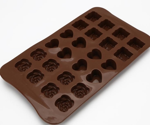 Os moldes do doce do silicone do aniversário, doces duros do silicone engraçado moldam FDA aprovado