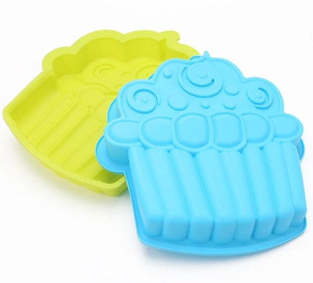 Tamanho de cozimento dos copos do silicone do gelado grande fácil limpando não a vara