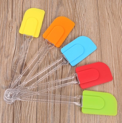 Espátula pequena angular da colher do silicone da cookie que cozinha a ferramenta prática