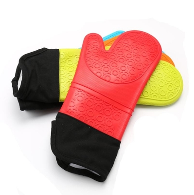 Proteção completa das luvas longas individuais da mão do silicone da luva isolada