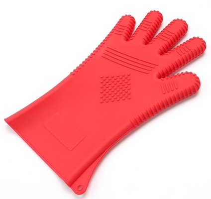 Grande projeto dos estilos do dedo de FDA cinco das luvas da mão do silicone do tamanho para cozinhar