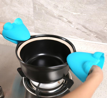 Vestir fácil compatível universal das luvas 10.5*10.5cm da mão do silicone de Bule