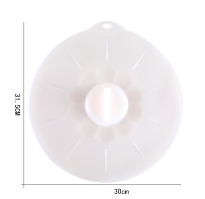 Tampa padrão da tampa da bacia da preservação de alimento do silicone do produto comestível dos tamanhos do XL