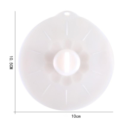 Mini tampa padrão da tampa da bacia da preservação de alimento do silicone do produto comestível do tamanho