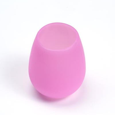Copo reusável do vinho do silicone de FDA do copo do vinho com imprimir feito sob encomenda do logotipo disponível