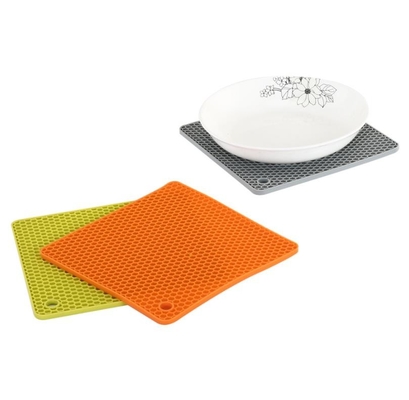 As ferramentas pequenas da cozinha do silicone do favo de mel chapearam 18.2*18.2*0.6cm para o bebê