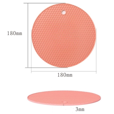 Utensílios do silicone do núcleo de Thikcened, esteira de alimentação 3MM do silicone anti bactérias
