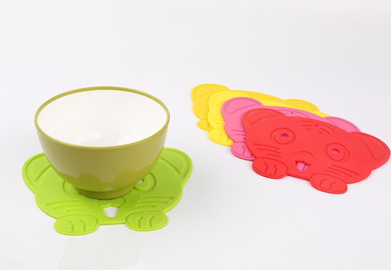 As ferramentas da cozinha do silicone de Placemat das bacias, esteira de placa BPA do silicone livram