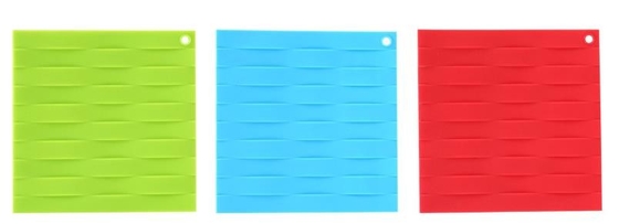Delicado flexível de cozimento colorido dos acessórios do conjunto de ferramentas do silicone de Wovened