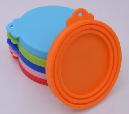 Os dispositivos originais da cozinha da selagem excelente, silicone dos alimentos para animais de estimação podem as tampas sem emenda
