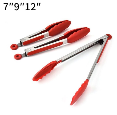 A cozinha profissional durável do silicone utiliza ferramentas uma limpeza fácil de três partes