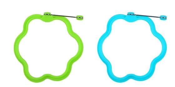 Utensílios Deisgn criativo da cozinha do silicone da forma da flor resistente ao calor
