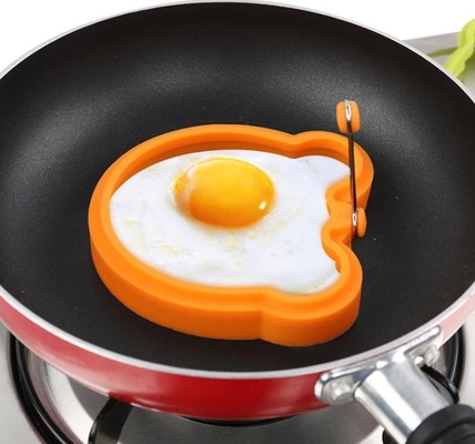 BPA livram a forma do gato das ferramentas da cozinha do silicone para o cozimento do ovo frito