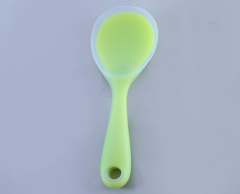 O arroz do silicone do produto comestível dá ferramentas da cozinha com cor translúcida