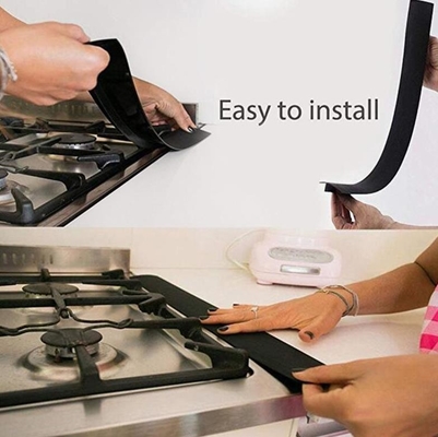 Das ferramentas contrárias da cozinha do silicone do fogão o silicone flexível Gap cobre o selo Gap