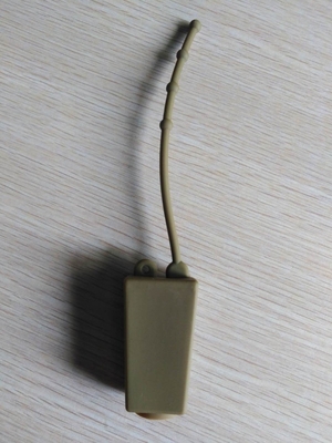 Suporte de garrafa preto do silicone da cor 29ML com a garrafa dos PP para o Sanitizer da mão